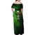 Irish Pride - Skull Cross Mix Family Matching Off Shoulder Maxi Dress and Hawaiian Shirt - Wonder Print Shop