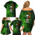 Irish Pride - Skull Cross Mix Family Matching Off Shoulder Short Dress and Hawaiian Shirt - Wonder Print Shop