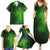 Irish Pride - Skull Cross Mix Family Matching Summer Maxi Dress and Hawaiian Shirt - Wonder Print Shop