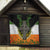 Irish Cross Mix With Shamrock Floral And Flag Quilt