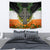 Irish Cross Mix With Shamrock Floral And Flag Tapestry