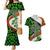 Patrick Day - Irish Cross - Lucky Girl Couples Matching Mermaid Dress and Hawaiian Shirt - Wonder Print Shop