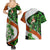 Patrick Day - Irish Cross - Lucky Girl Couples Matching Summer Maxi Dress and Hawaiian Shirt - Wonder Print Shop