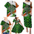 Patrick Day - Irish Cross - Lucky Girl Family Matching Puletasi and Hawaiian Shirt - Wonder Print Shop