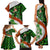 Patrick Day - Irish Cross - Lucky Girl Family Matching Tank Maxi Dress and Hawaiian Shirt - Wonder Print Shop