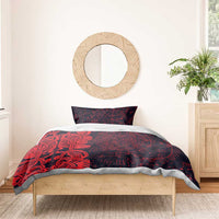 Norse Viking Dragon Bedding Set Celtic Knotwork and Runic Mythology Art