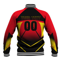 Personalized Belgium Soccer Baseball Jacket Belgian Football Pride Red Devils Mascot