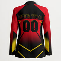Personalized Belgium Soccer Blazer Belgian Football Pride Red Devils Mascot
