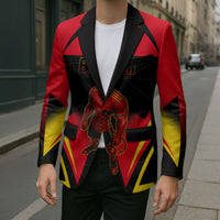 Personalized Belgium Soccer Blazer Belgian Football Pride Red Devils Mascot