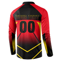 Personalized Belgium Soccer Button Sweatshirt Belgian Football Pride Red Devils Mascot