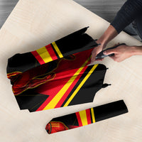 Personalized Belgium Soccer Umbrella Belgian Football Pride Red Devils Mascot