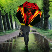 Personalized Belgium Soccer Umbrella Belgian Football Pride Red Devils Mascot