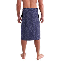 American Flag Bowling Pin Strike Graphic Lavalava with Custom Name and Pattern Background - Wonder Print Shop