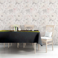 Macedonia Tablecloth with Forest Wolf and Sunset Silhouette Design - Wonder Print Shop