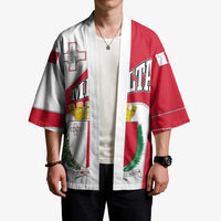 Malta Kimono with Coat of Arms and Island Map Design - Wonder Print Shop