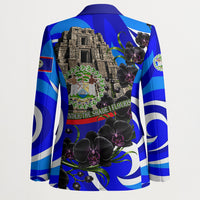 Belize Independence Day 1981 Blazer Toucan Mayan Pyramid Black Orchid Patriotic