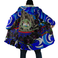 Belize Independence Day 1981 Cloak Toucan Mayan Pyramid Black Orchid Patriotic