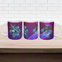 Belize Independence Day September 21 Ceramic Mug Vibrant Tropical Sea Turtle Patriotic
