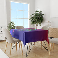 Belize Independence Day September 21 Tablecloth Vibrant Tropical Sea Turtle Patriotic
