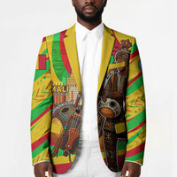 Mali Independence Day Blazer West African Kora Musician Cultural