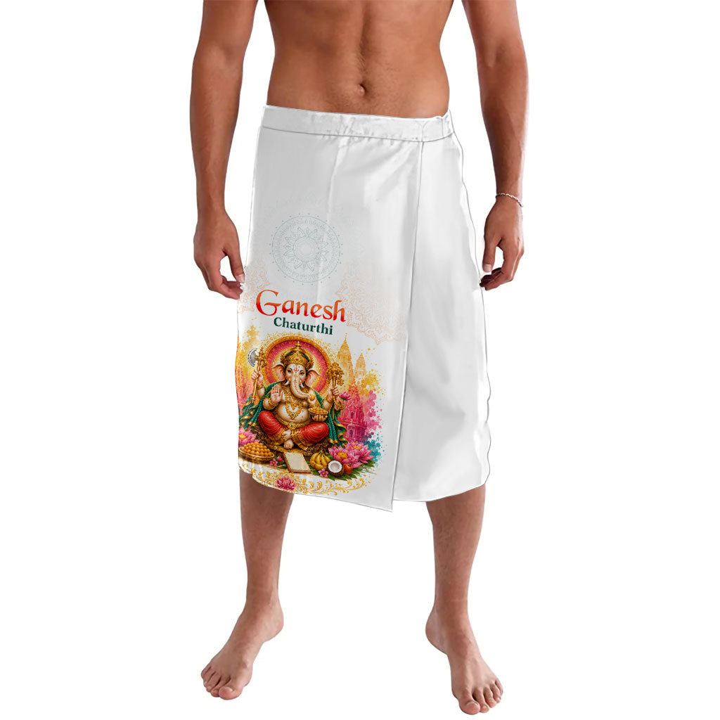 Ganesh Chaturthi Lord Ganesha Lavalava Traditional Hindu Elephant God Mandala Art Spiritual