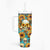 She Is Sunshine Mixed With A Little Hurricane Tumbler With Handle - Wonder Print Shop