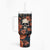 I Talk I Smile I Laugh Too But Be Care Ful When I'm Silent Tumbler With Handle - Wonder Print Shop