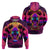 Foreuer Chasing Sunsets Skull Hoodie - Wonder Print Shop