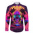 Foreuer Chasing Sunsets Skull Long Sleeve Button Shirt - Wonder Print Shop