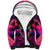 Foreuer Chasing Sunsets Skull Sherpa Hoodie - Wonder Print Shop