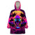 Foreuer Chasing Sunsets Skull Wearable Blanket Hoodie - Wonder Print Shop