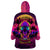 Foreuer Chasing Sunsets Skull Wearable Blanket Hoodie - Wonder Print Shop