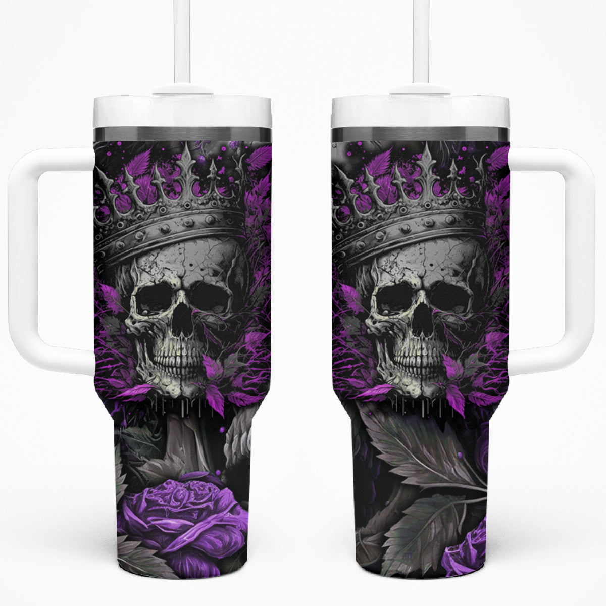 I am a Haunt Mess Tumbler With Handle