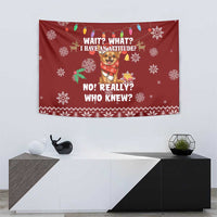 Chihuahua Attitude Christmas Tapestry Xmas Holiday Patterns - Wonder Print Shop