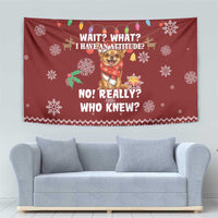 Chihuahua Attitude Christmas Tapestry Xmas Holiday Patterns - Wonder Print Shop