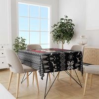 Chillin With My Snowmies Christmas Tablecloth Xmas Holiday Patterns - Wonder Print Shop