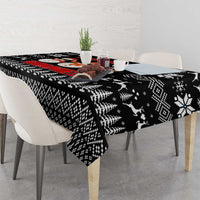 Chillin With My Snowmies Christmas Tablecloth Xmas Holiday Patterns - Wonder Print Shop
