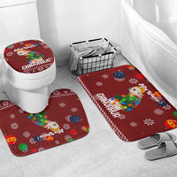 Chihuahua Dog Attitude Christmas Bathroom Set Xmas Holiday Patterns - Wonder Print Shop