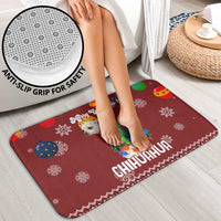 Chihuahua Dog Attitude Christmas Bathroom Set Xmas Holiday Patterns - Wonder Print Shop