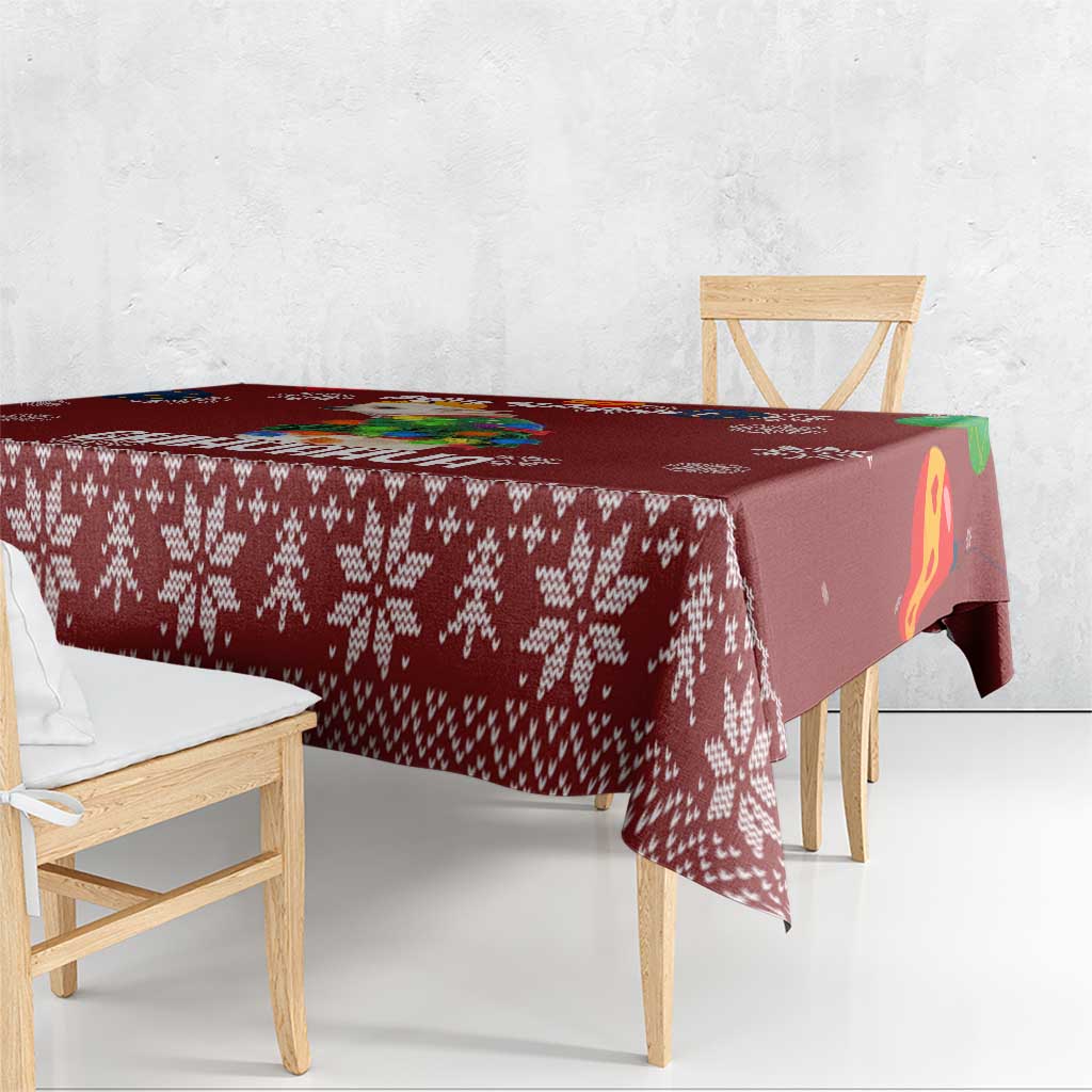Chihuahua Dog Attitude Christmas Tablecloth Xmas Holiday Patterns - Wonder Print Shop