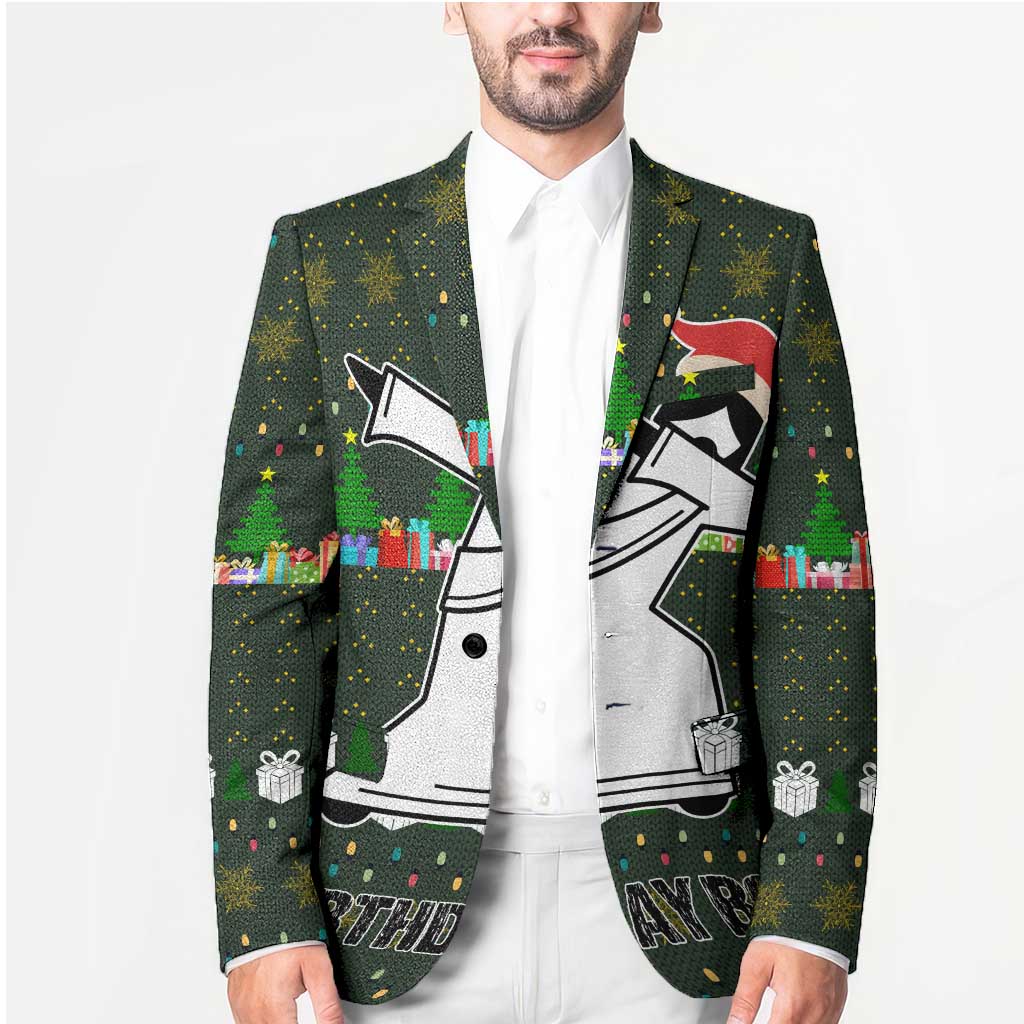 Jesus Birthday Boy Christmas Blazer Funny Xmas Holiday Patterns - Wonder Print Shop