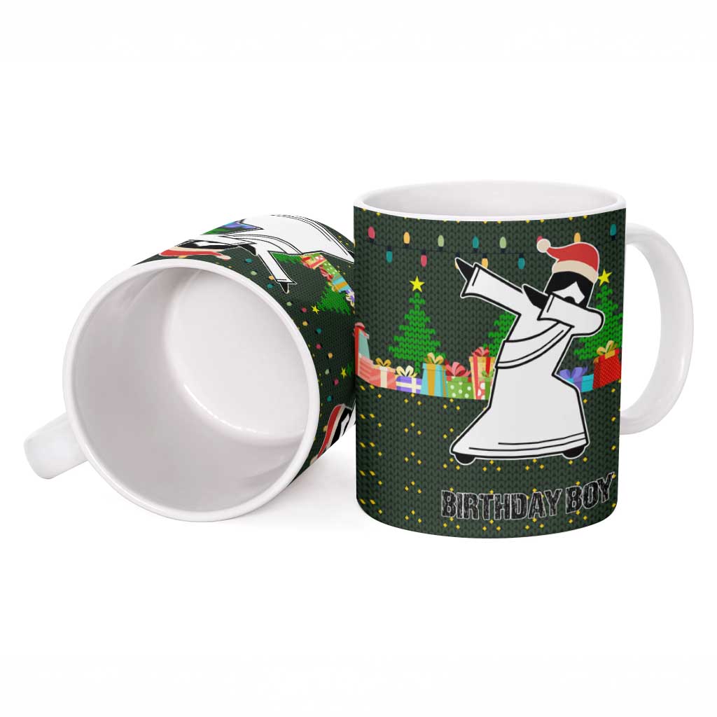 Jesus Birthday Boy Christmas Ceramic Mug Funny Xmas Holiday Patterns - Wonder Print Shop
