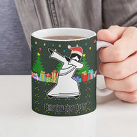 Jesus Birthday Boy Christmas Ceramic Mug Funny Xmas Holiday Patterns - Wonder Print Shop