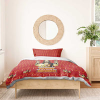 Jesus Birthday Christmas Bedding Set Funny Xmas Holiday Patterns - Wonder Print Shop