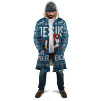 Jesus Has Your Back Jiu Jitsu Christmas Cloak Funny Xmas Holiday Patterns - Wonder Print Shop