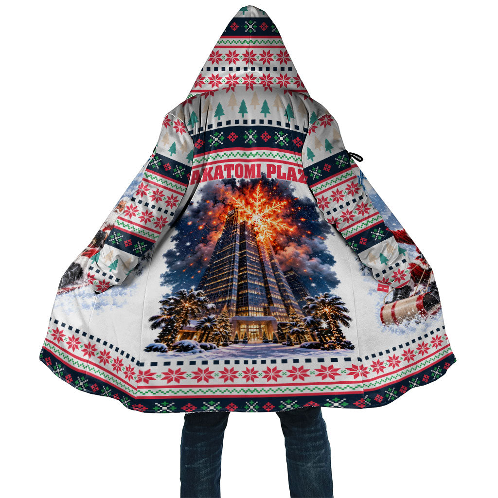 Christmas Nakatomi Plaza Cloak Santa Ho Ho Ho Explosion