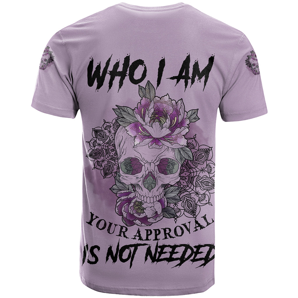 I Am Who I Am Skull T Shirt - Wonder Print Shop