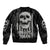 IDGAF Flag Skull Bomber Jacket - Wonder Print Shop