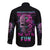 Underestimate Me Rose Skull Long Sleeve Button Shirt - Wonder Print Shop