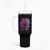 Underestimate Me Rose Skull Tumbler With Handle